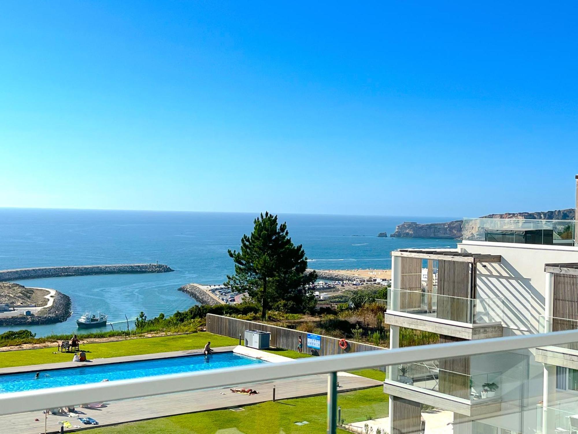 Mar A Vista - Condominium With Pool, Gym And Sea Views Nazaré Dış mekan fotoğraf