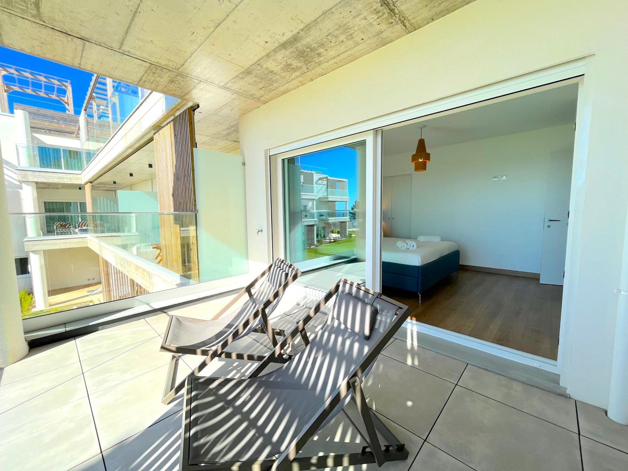 Mar A Vista - Condominium With Pool, Gym And Sea Views Nazaré Dış mekan fotoğraf