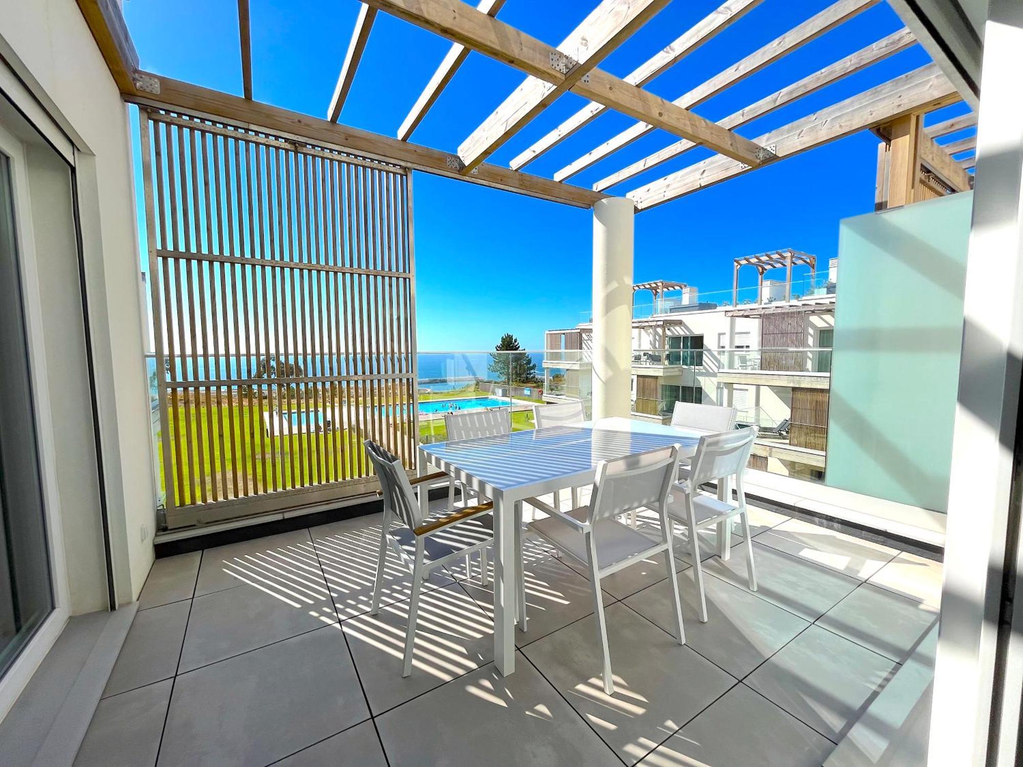 Mar A Vista - Condominium With Pool, Gym And Sea Views Nazaré Dış mekan fotoğraf