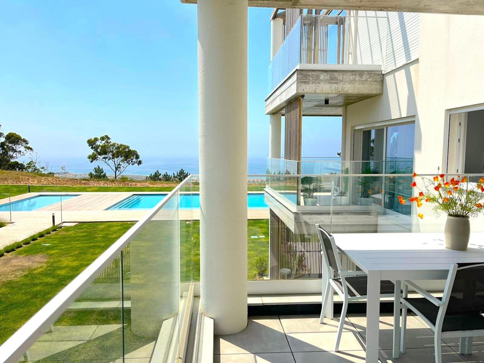 Mar A Vista - Condominium With Pool, Gym And Sea Views Nazaré Dış mekan fotoğraf