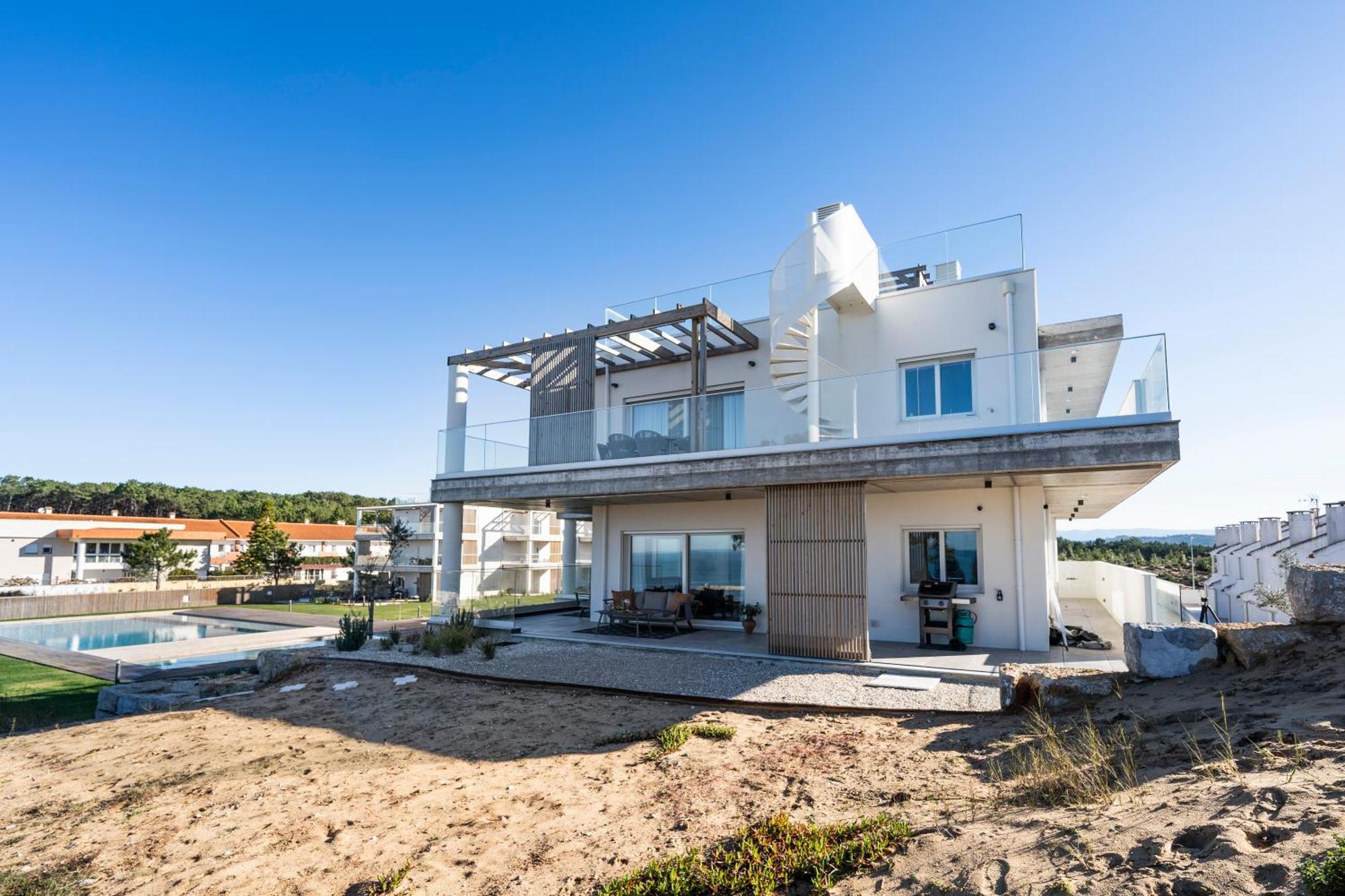 Mar A Vista - Condominium With Pool, Gym And Sea Views Nazaré Oda fotoğraf