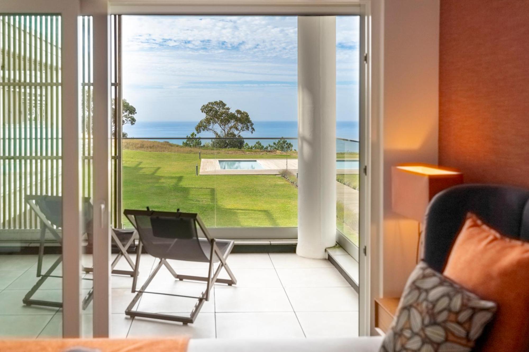 Mar A Vista - Condominium With Pool, Gym And Sea Views Nazaré Dış mekan fotoğraf